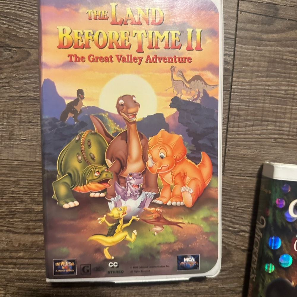 The Land Before Time II VHS